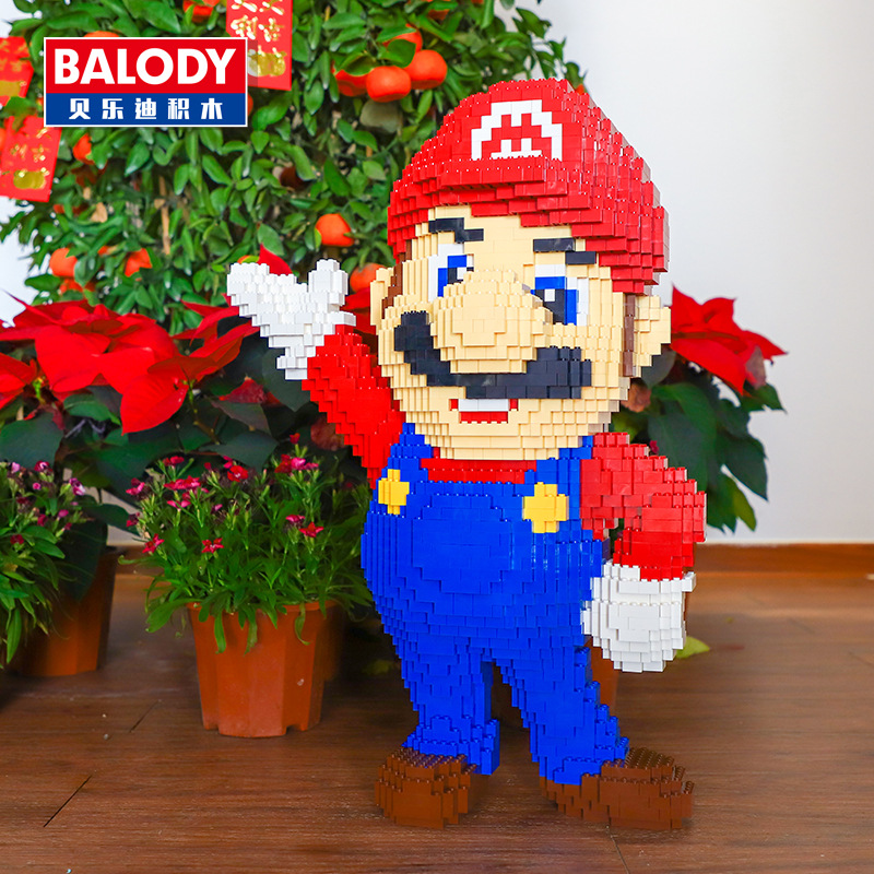 Balody 26001 Super Mario Bros - Mario 2389pcs (Jumbo 61cm ไม่ใช่นาโน)