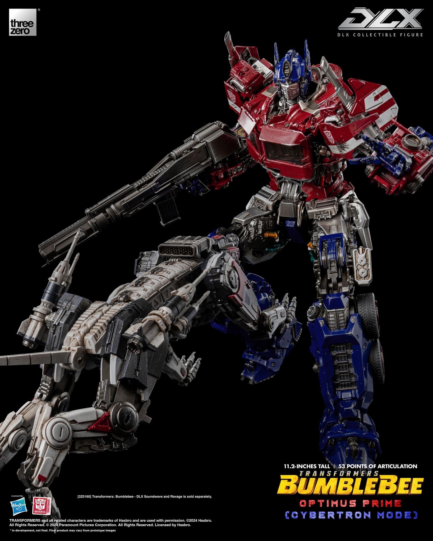 Pre-order : Transformers: Bumblebee DLX Optimus Prime (Cybertron Mode) by ThreeZero