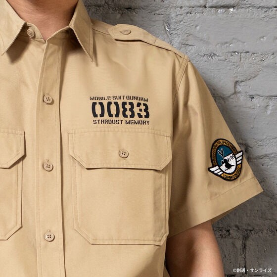 PRE-ORDER : STRICT-G.ARMS "Mobile Suit Gundam 0083 STARDUST MEMORY" Short Sleeve Shirt