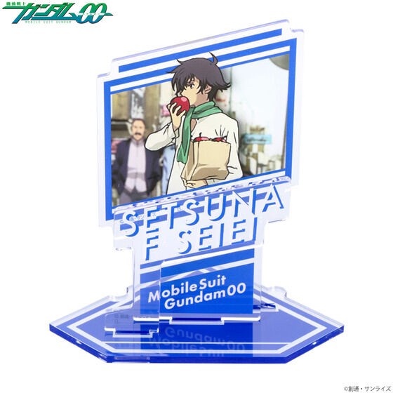PRE-ORDER : Mobile Suit Gundam 00 Ending Illustration Acrylic Stand