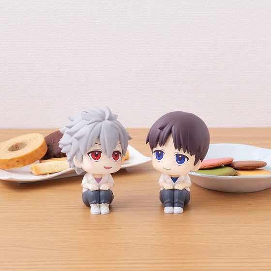 PRE-ORDER : Rukappu Evangelion New Theatrical Version Shinji Ikari & Kaworu Nagisa Set [Limited Bonus with Cushion]