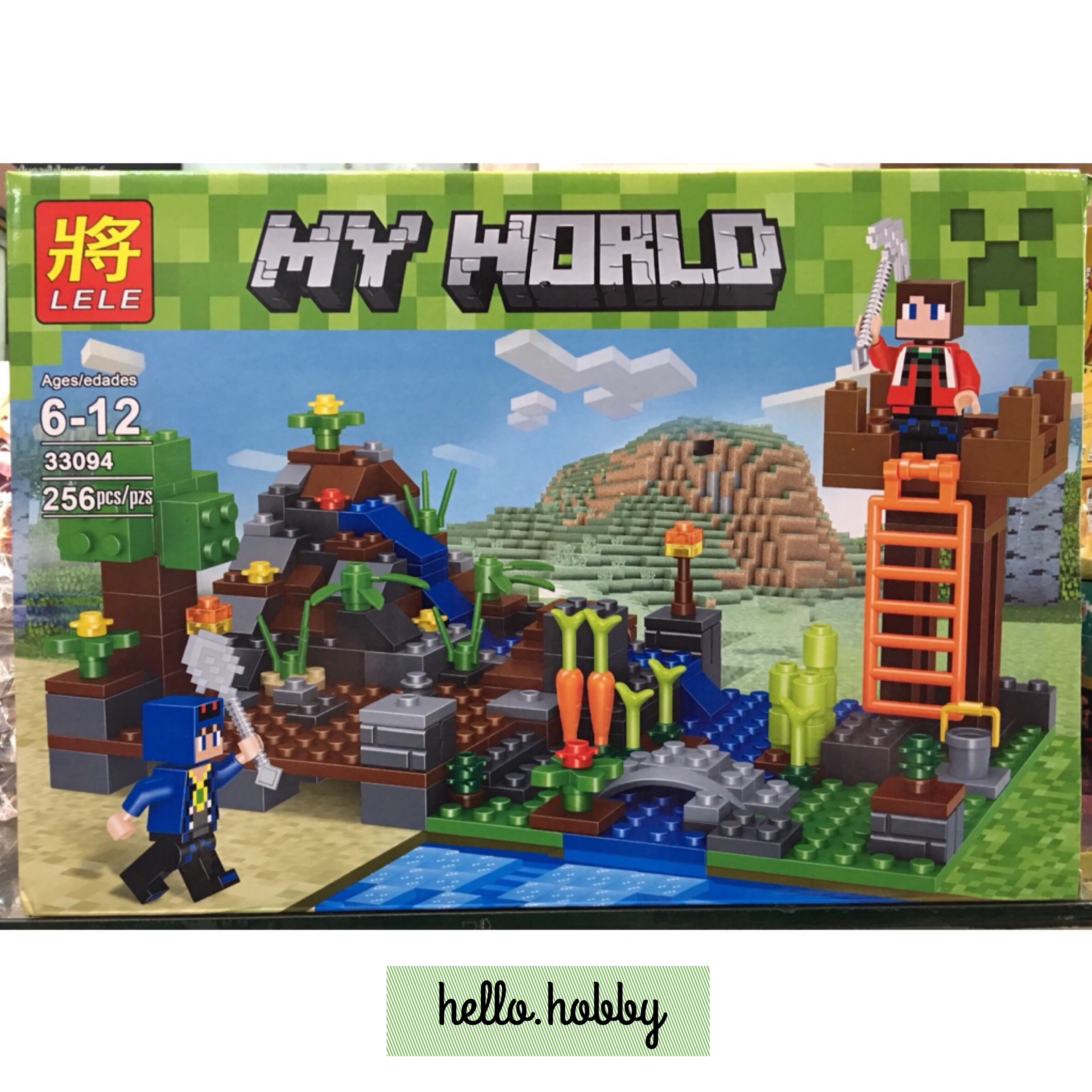 Lele 33094 Minecraft 256pcs