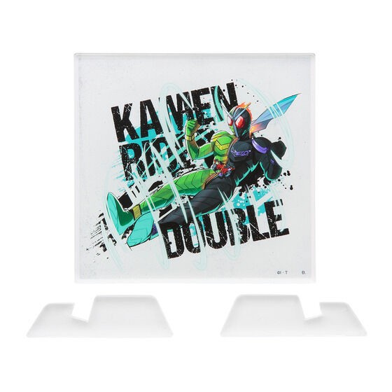 PRE-ORDER : Kamen Rider W POP Art Acrylic Block Stand