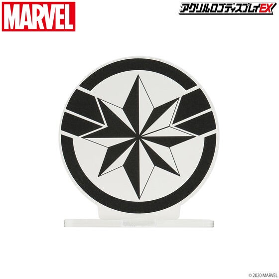 PRE-ORDER : Acrylic Logo Display EX Marvel Hero Mark Captain Marvel