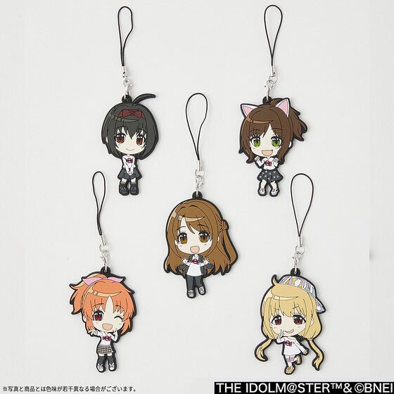 PRE-ORDER : The Idolmaster Cinderella Girls x R4G 2nd (C5) Rubber Strap