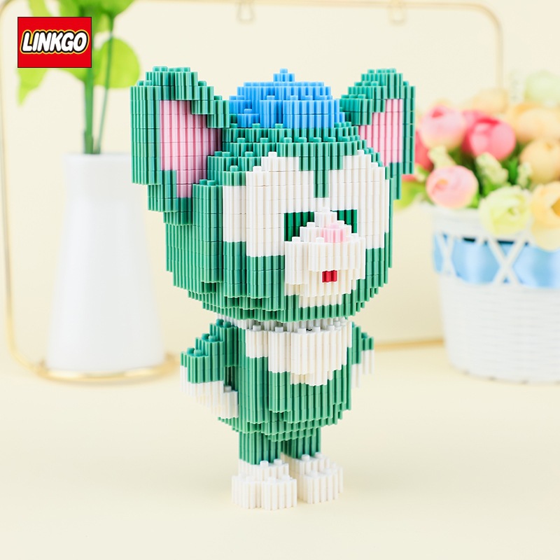 Linkgo 68205-68208 Animals (แบบเฟือง)