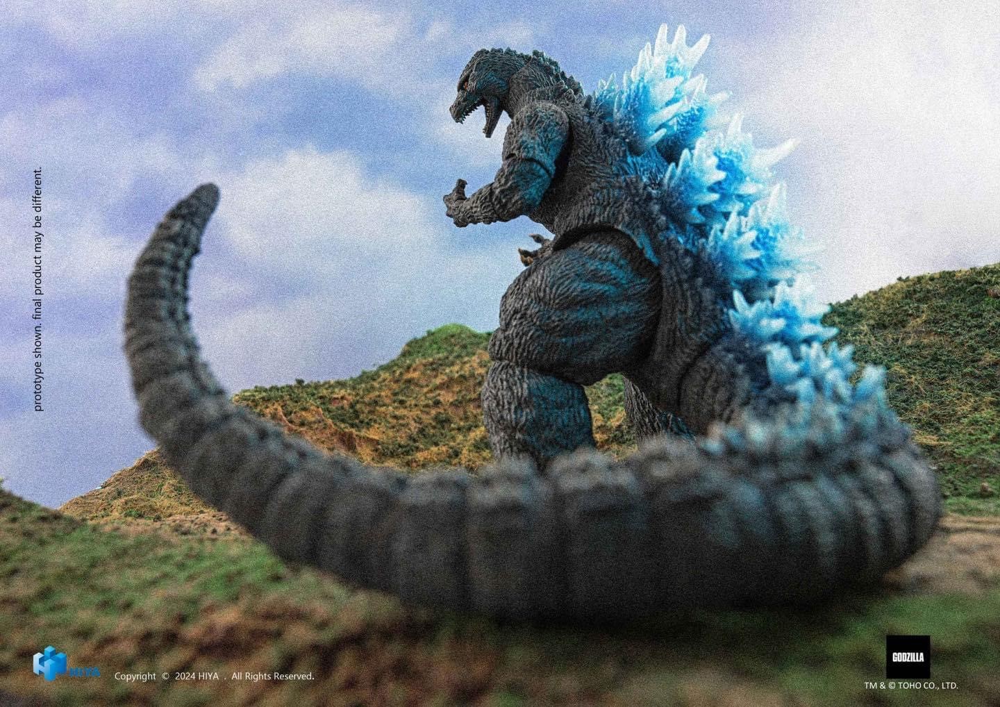 Pre-order : EXQUISITE BASIC Series Heat Ray Godzilla Hokkaido Ver. Action Figure by Hiya Toys