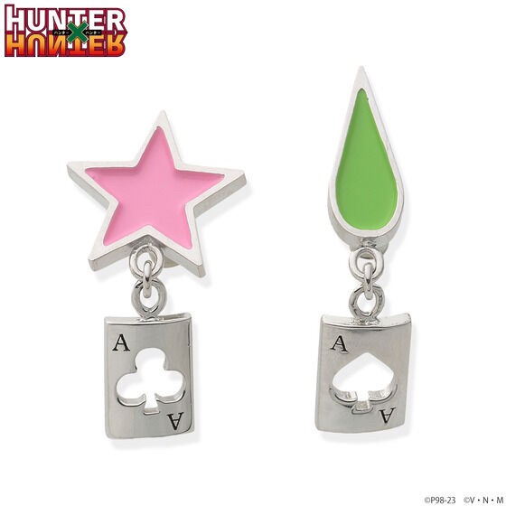 PRE-ORDER : HUNTER x HUNTER Earrings Hisoka Motif