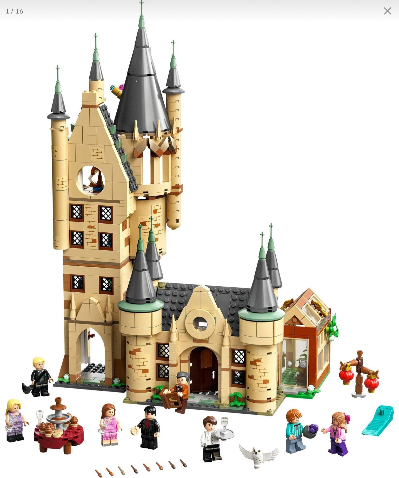 80004 Harry Potter Hogwarts Astronomy Tower 1024pcs