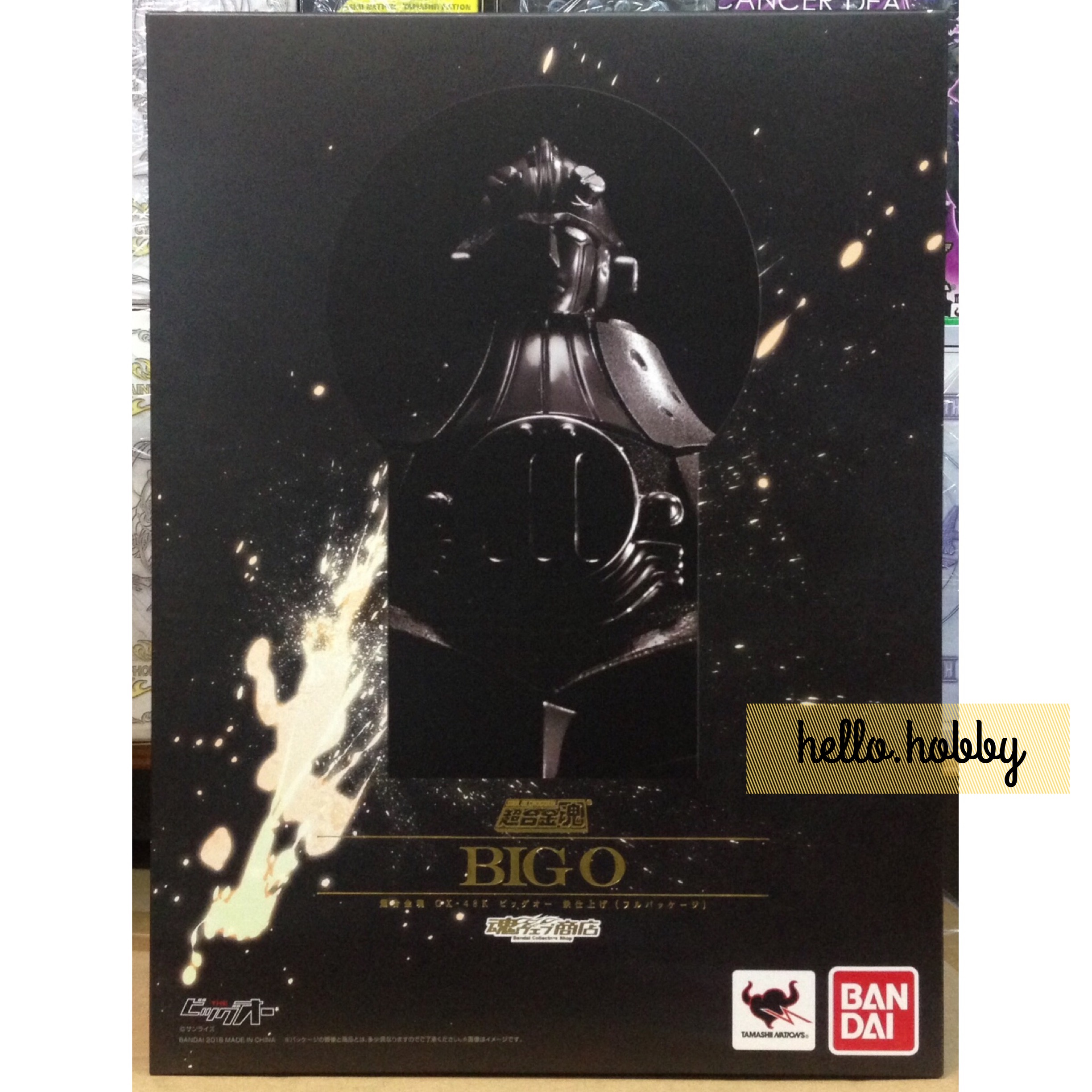 Soul Of Chogokin GX-48K THE BIG-O KUROGANE FINISH (FULL PACKAGE) by Premium Bandai (มีกล่องน้ำตาล)
