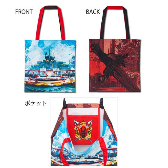 PRE-ORDER : Ohsama Sentai King-Ohger Full Graphic Tote Bag (5 types in total)