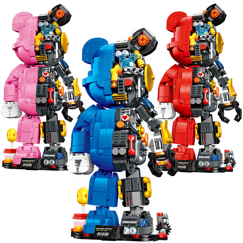 78002-78003 Bearbrick Mechanical Robot