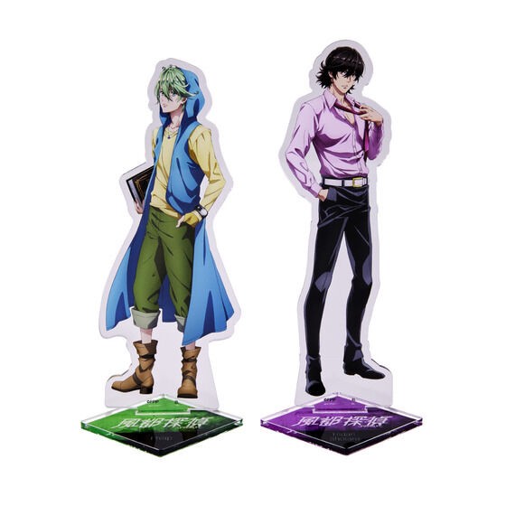 PRE-ORDER : Futo Detectives Transcription Illustration Big Acrylic Stand (2 types in total)