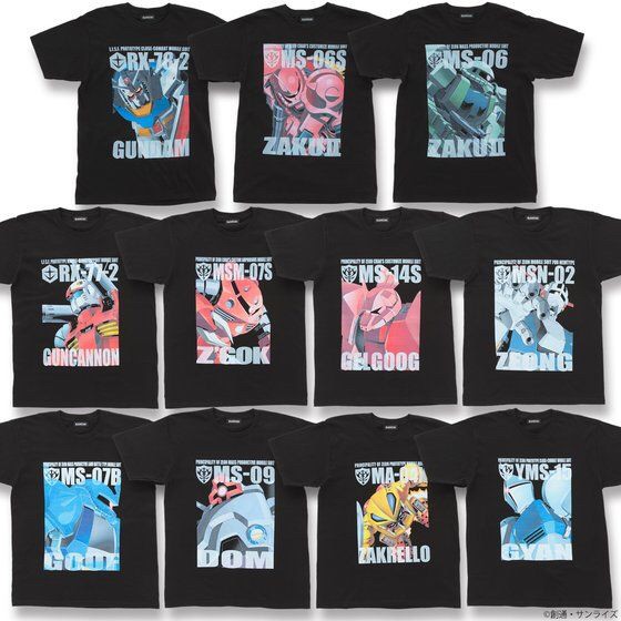 PRE-ORDER : Mobile Suit Gundam Full Color T-shirt