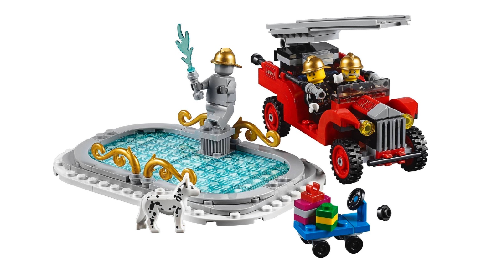 Lepin 36014 Winter Village Fire Station 1306pcs