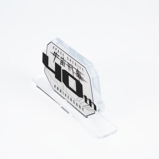 PRE-ORDER : S Acrylic Logo Display EX Space Sheriff 40th Logo