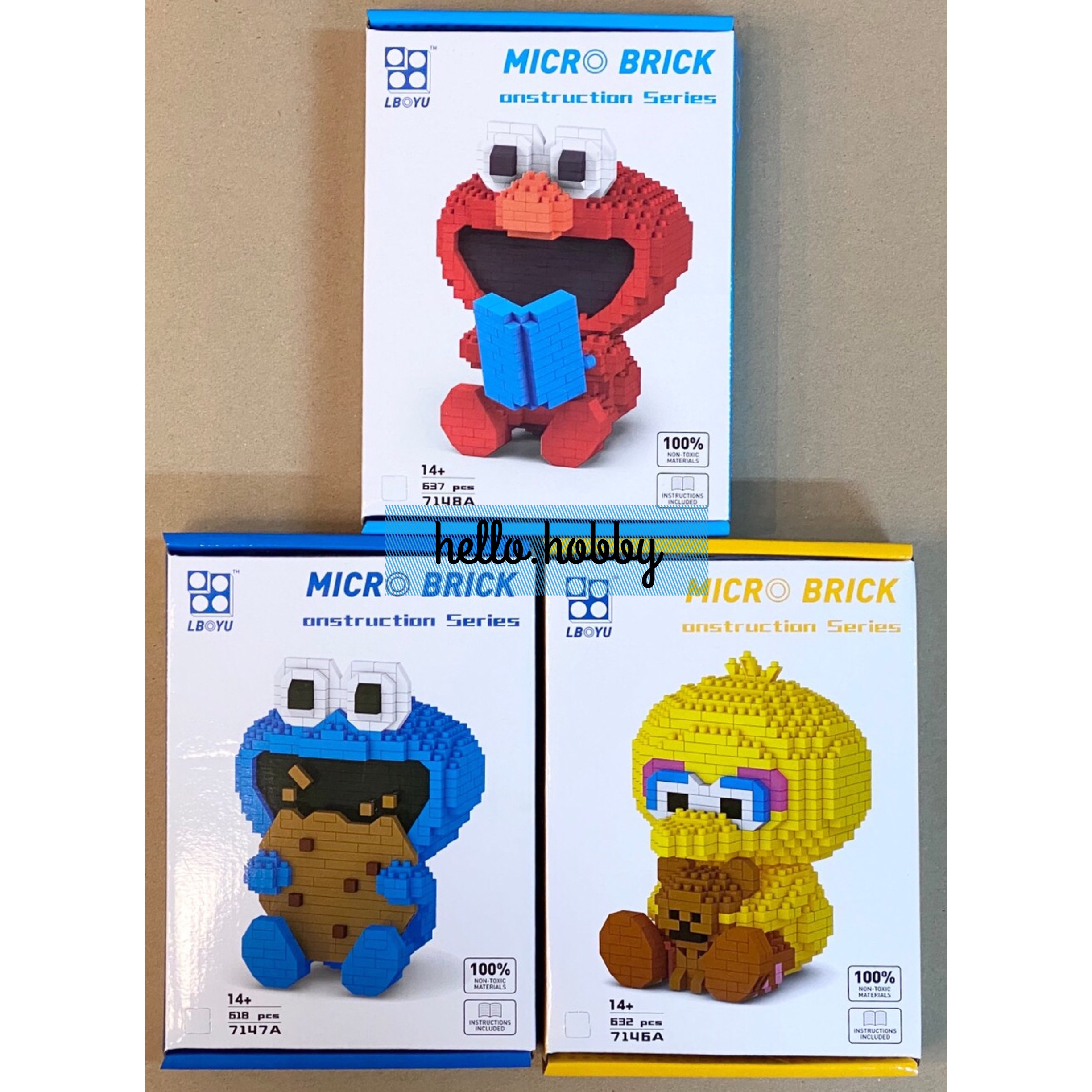 Boyu 7146-7148 Sesame Street