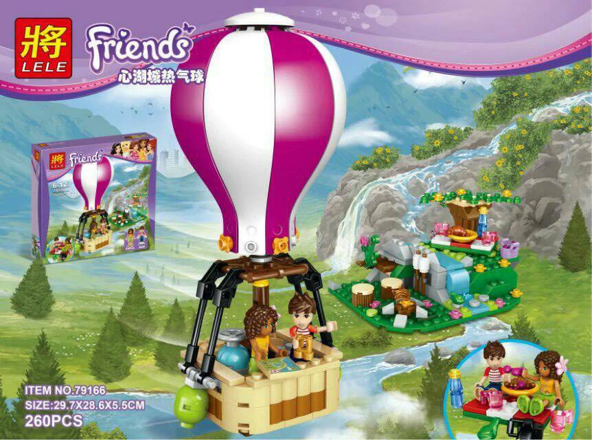 Lele 79166 Friends Heartlake Hot Air Balloon 260pcs
