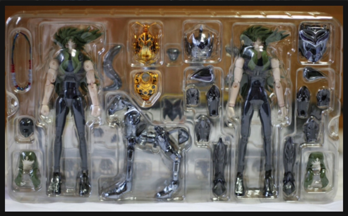 Saint Seiya Saint Cloth Myth Aries Shion Surplice & Grand Pope Shion by Bandai Tamashii 2008 Exclusive