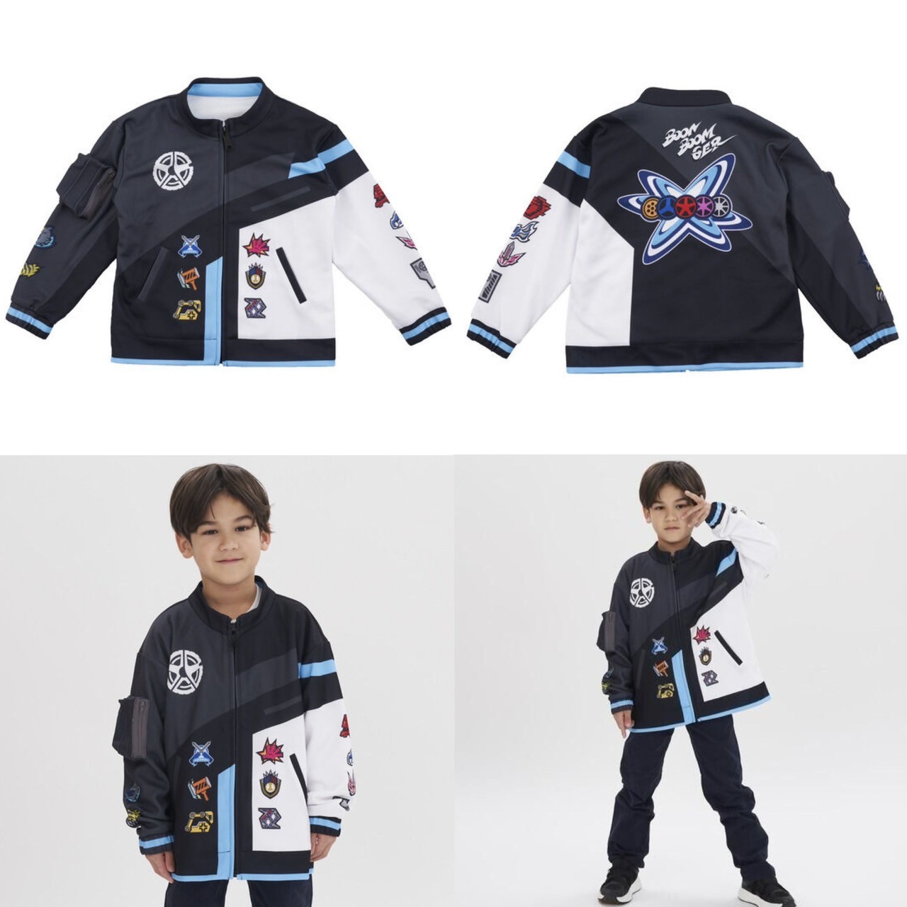 PRE-ORDER : Bakuage Sentai Boonboomger Champion Boonboomger Cosplay Jacket for Children
