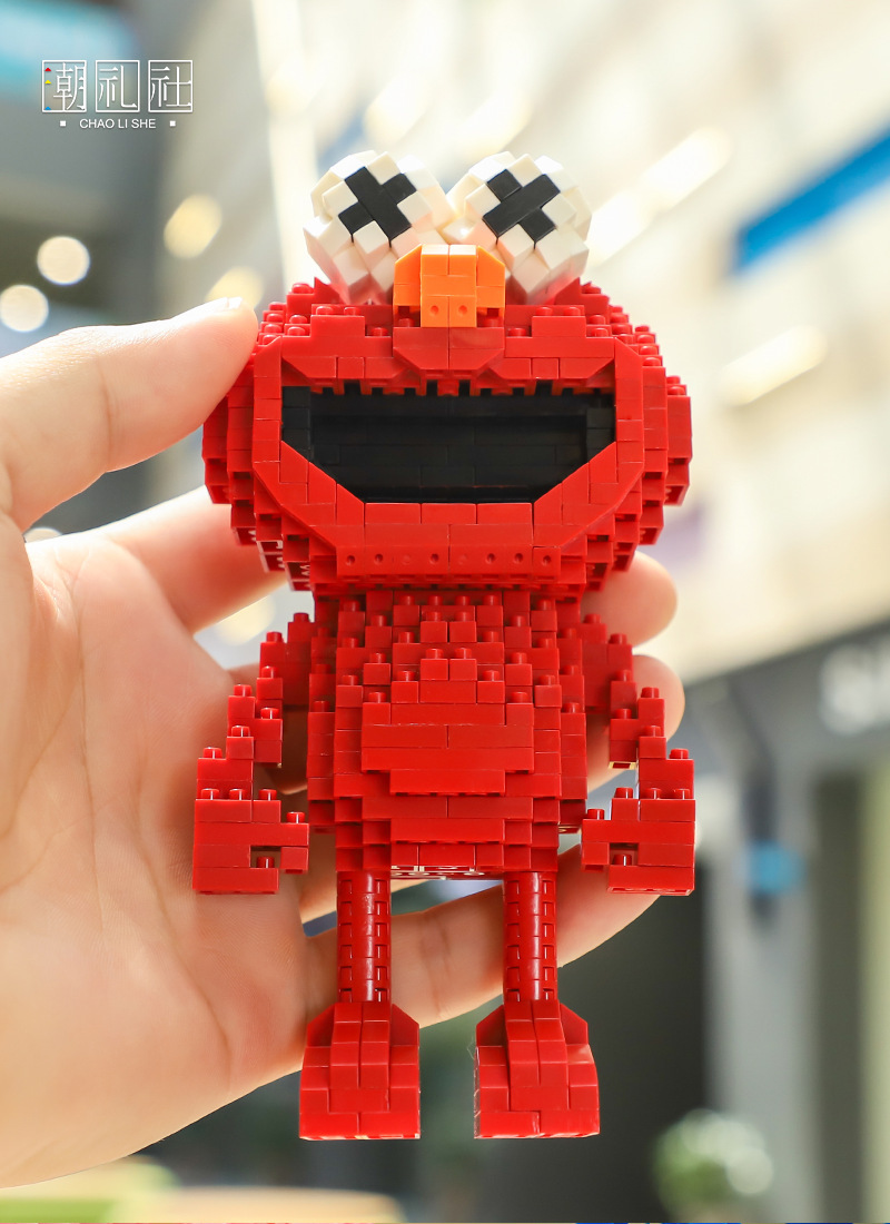 Chao Li She 38035-38037 KAWS BFF x Sesame Street