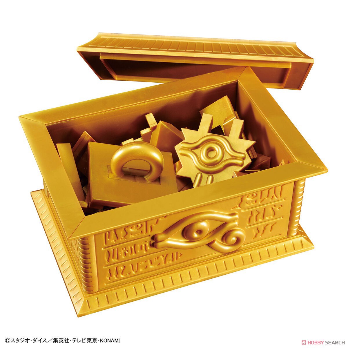 พลาโม กล่องยูกิ Gold Sarcophagus (Plastic model) (for ULTIMAGEAR MILLENNIUM PUZZLE) by Bandai