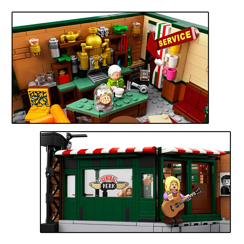 J 12001 Friends Central Perk 1228pcs