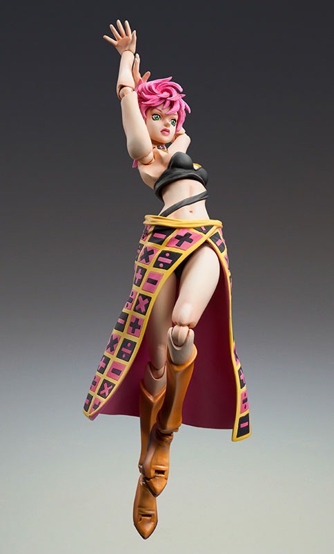 Pre-order : Super Action Statue JoJo's Bizarre Adventure Part.V Trish Una Ver.BLACK by Medicos