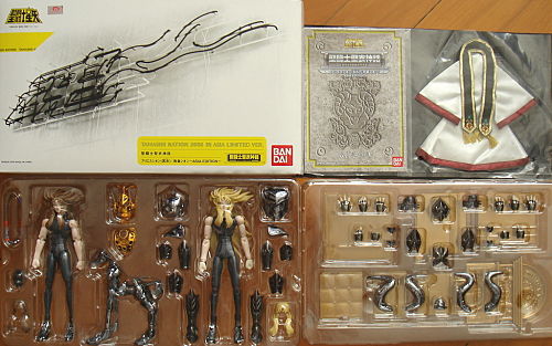 Saint Seiya Saint Cloth Myth Aries Shion Surplice & Grand Pope Shion by Bandai Tamashii 2008 Asia Limited Edition
