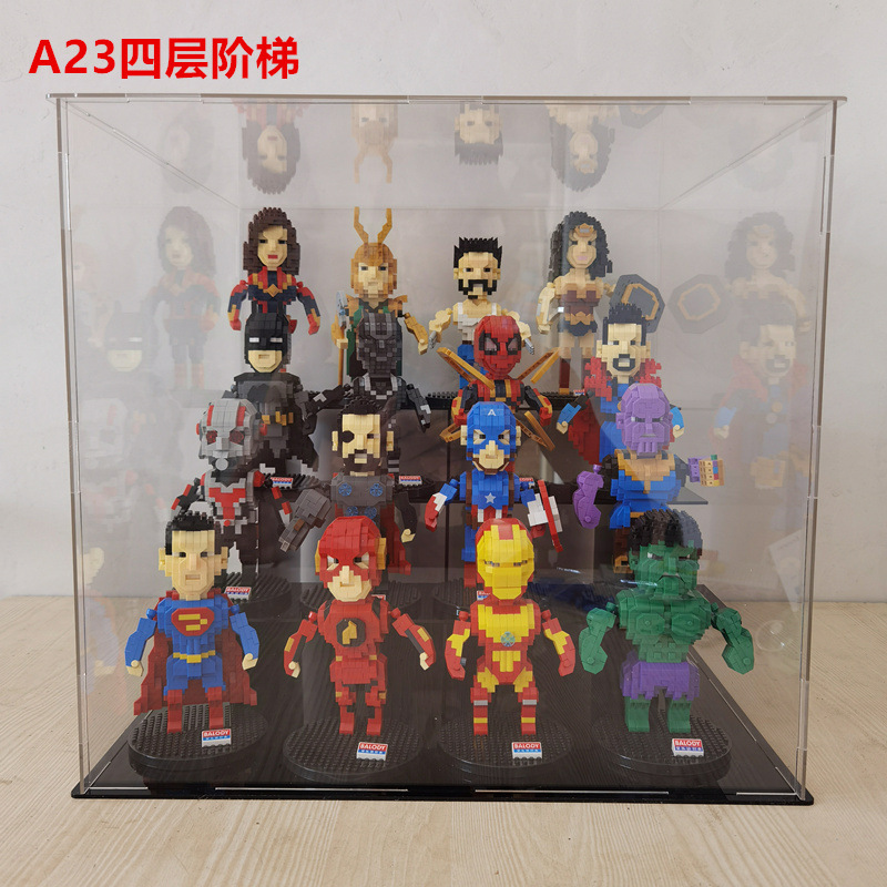 เลโก้นาโนไซส์ xl - Balody 18100 9-16 Super Heroes