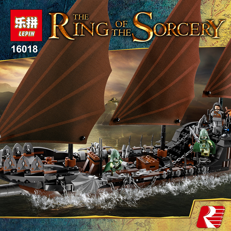 Lepin 16018 The Lord of the Rings Pirate Ship Ambush 756pcs