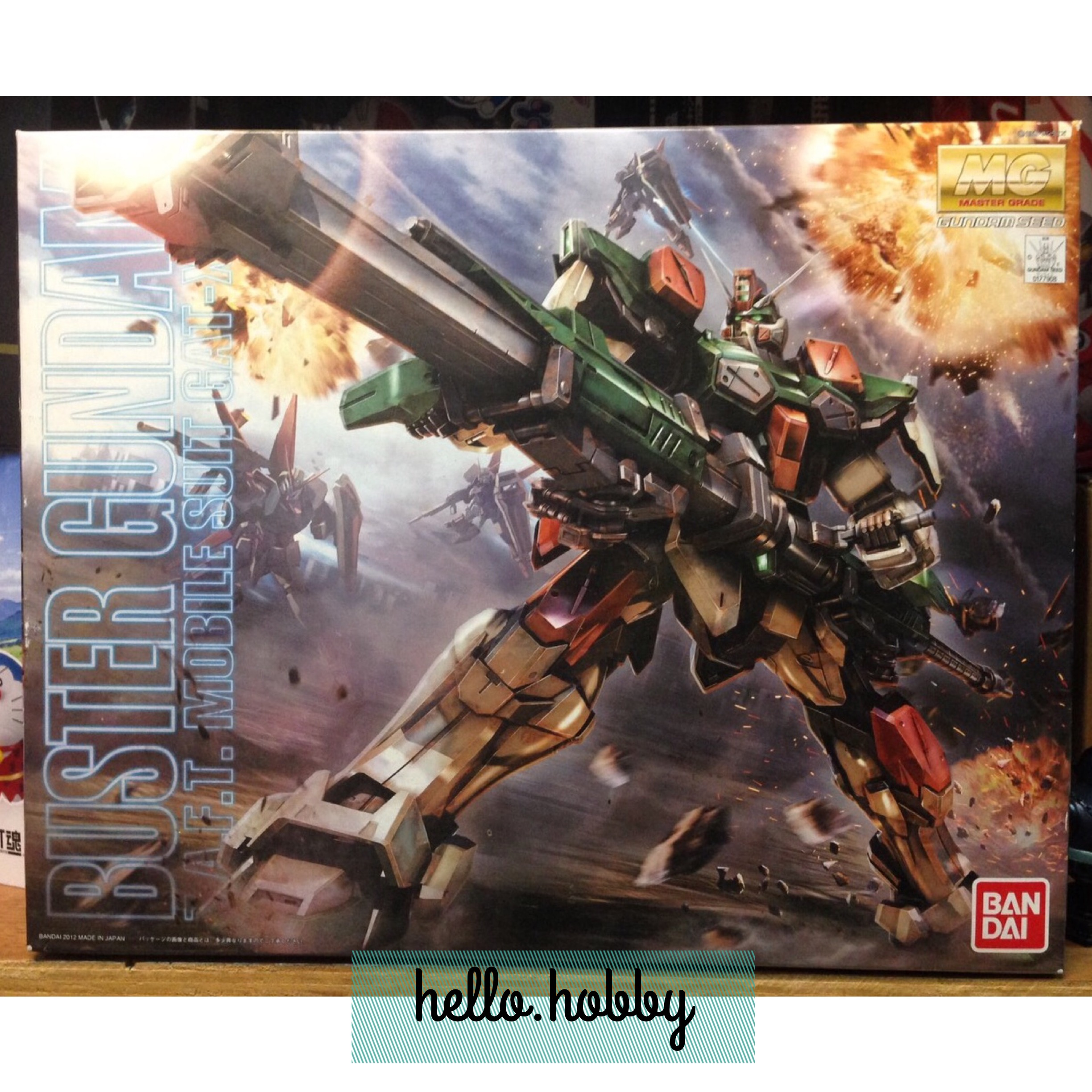 MG 1/100 Buster Gundam Z.A.F.T. Mobile Suit GAT-X103 by Bandai