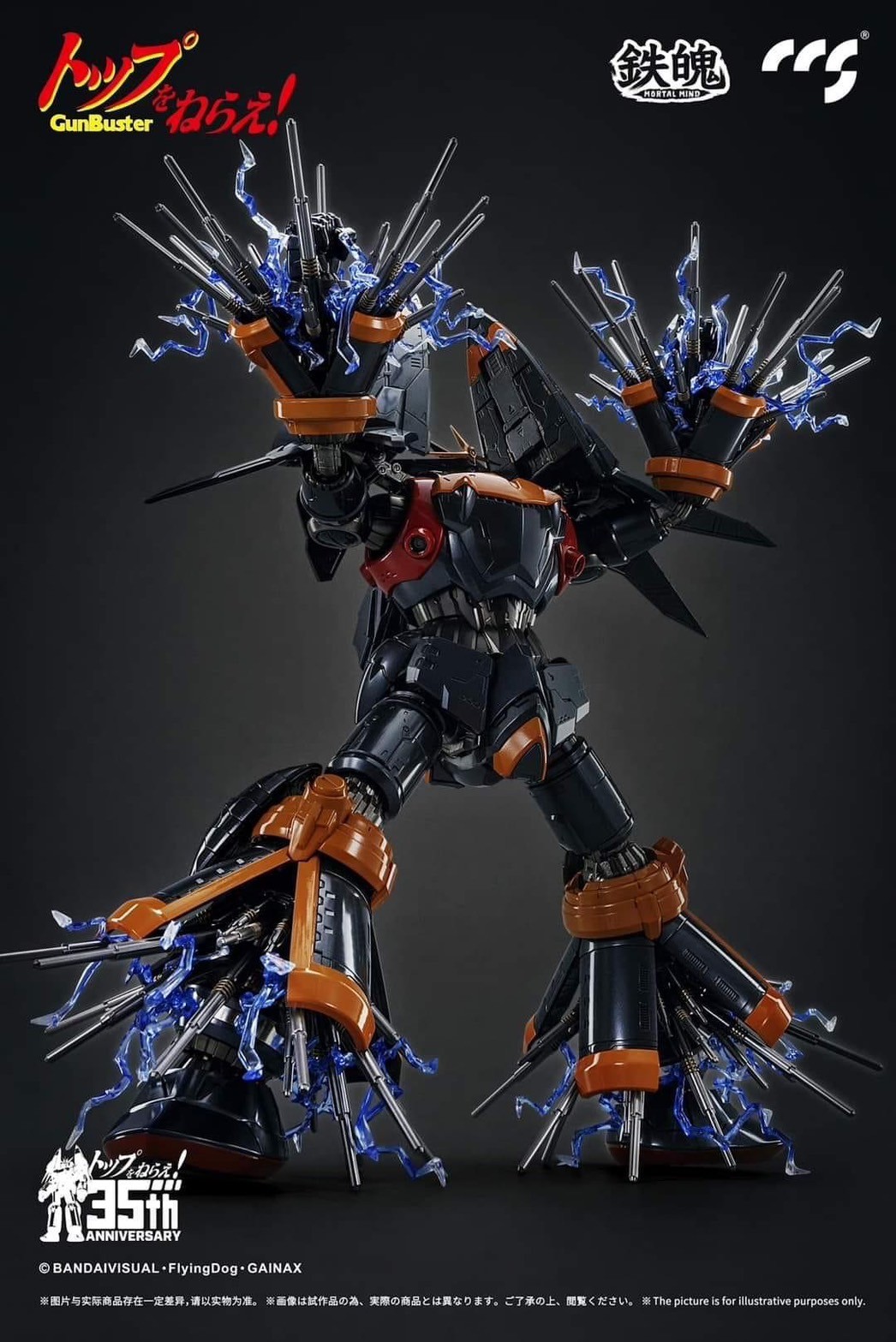 Pre-order : Gunbuster 35th Anniversary Diecast Action Figure by CCSTOYS