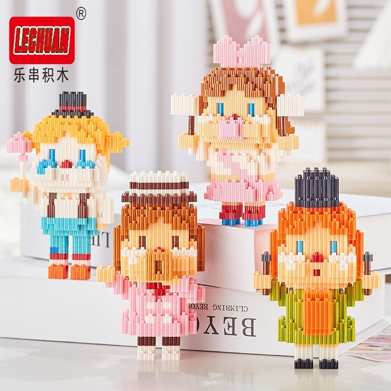 Lechuan 68636 - 68643 Art Toy - Pop Mart - Labubu x Cry Baby