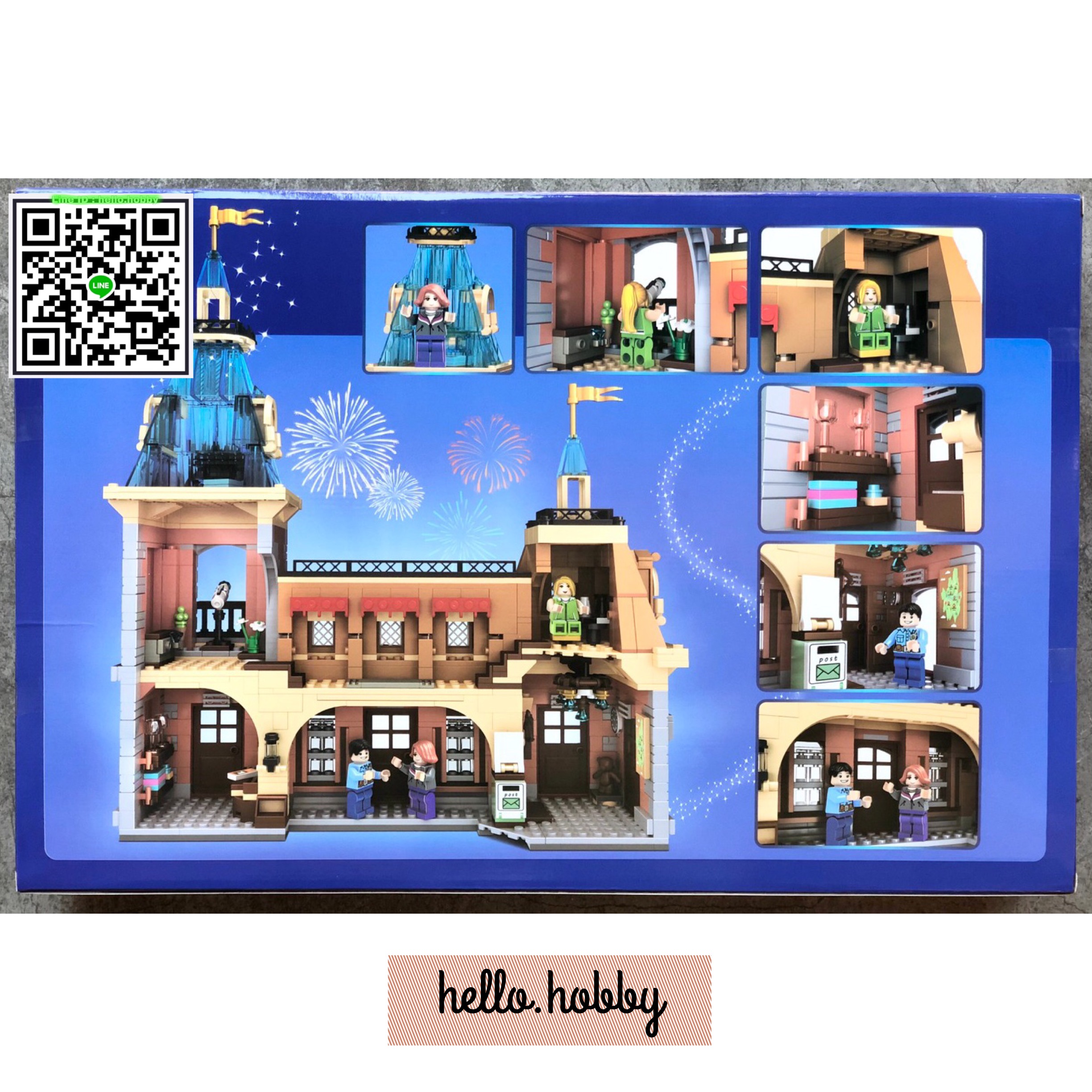 Hsanhe 31001 Train Station 1046pcs