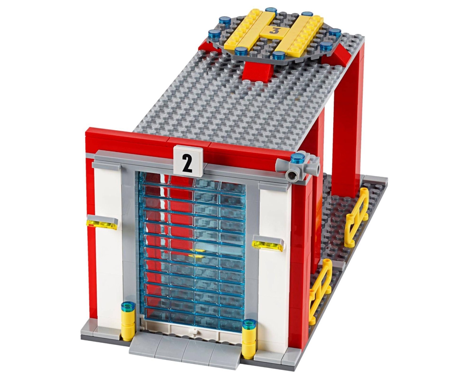 Lepin 02052 Fire Station 1029pcs