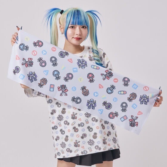 PRE-ORDER : Bakuage Sentai Boonboomger Mini Character Super Cool Towel