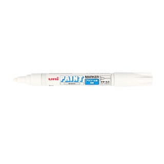 ปากกาเพ้นท์ 2.2-2.8 มม. สีขาว ยูนิ PXA-200
