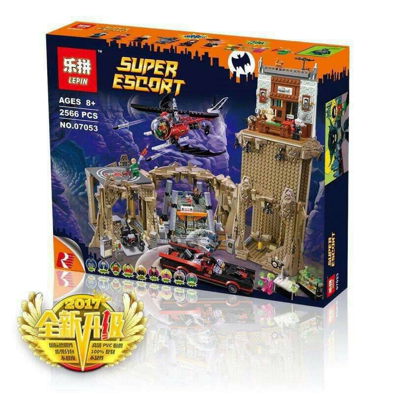 Lepin 07053 Batman Classic TV Series - Batcave 2,566pcs