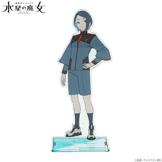 PRE-ORDER : Mobile Suit Gundam The Witch from Mercury Mogumo Illustration Big Acrylic Stand