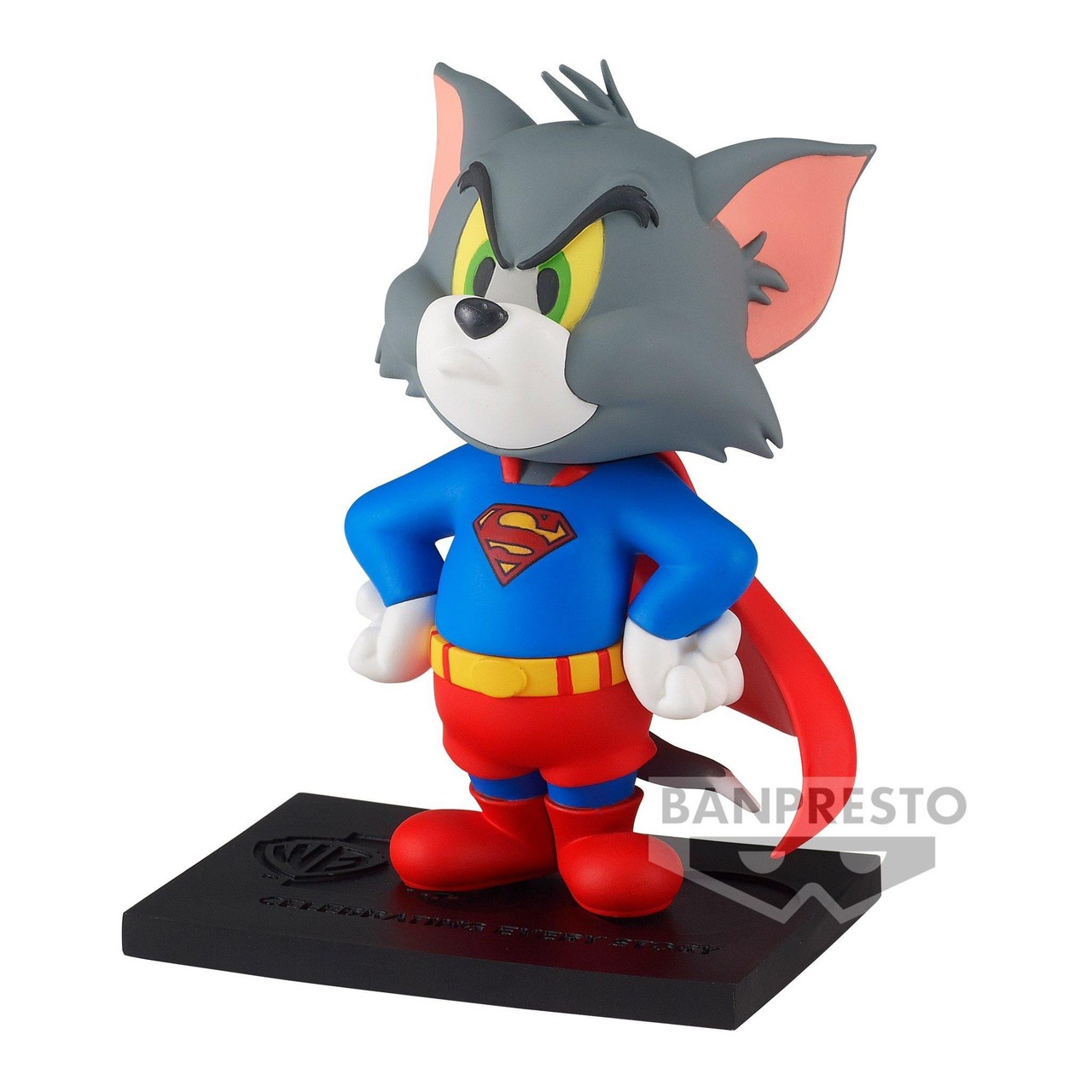 Pre-order : TOM AND JERRY FIGURE COLLECTION ～TOM AND JERRY AS SUPERMAN～ WB100TH ANNIVERSARY VER. (A:TOM)(B:JERRY)
