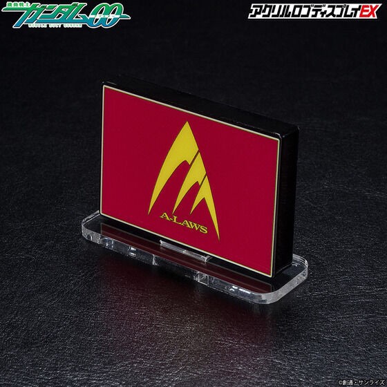 PRE-ORDER : Acrylic Logo Display EX Mobile Suit Gundam 00 A-LAWS Mark