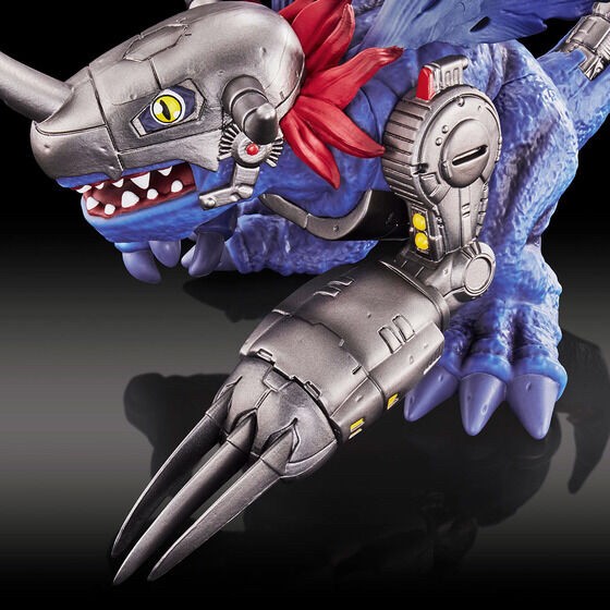 PRE-ORDER : Digimon Adventure 02 Dynamotion [Heavy Painted Version] MetalGreymon (Blue)
