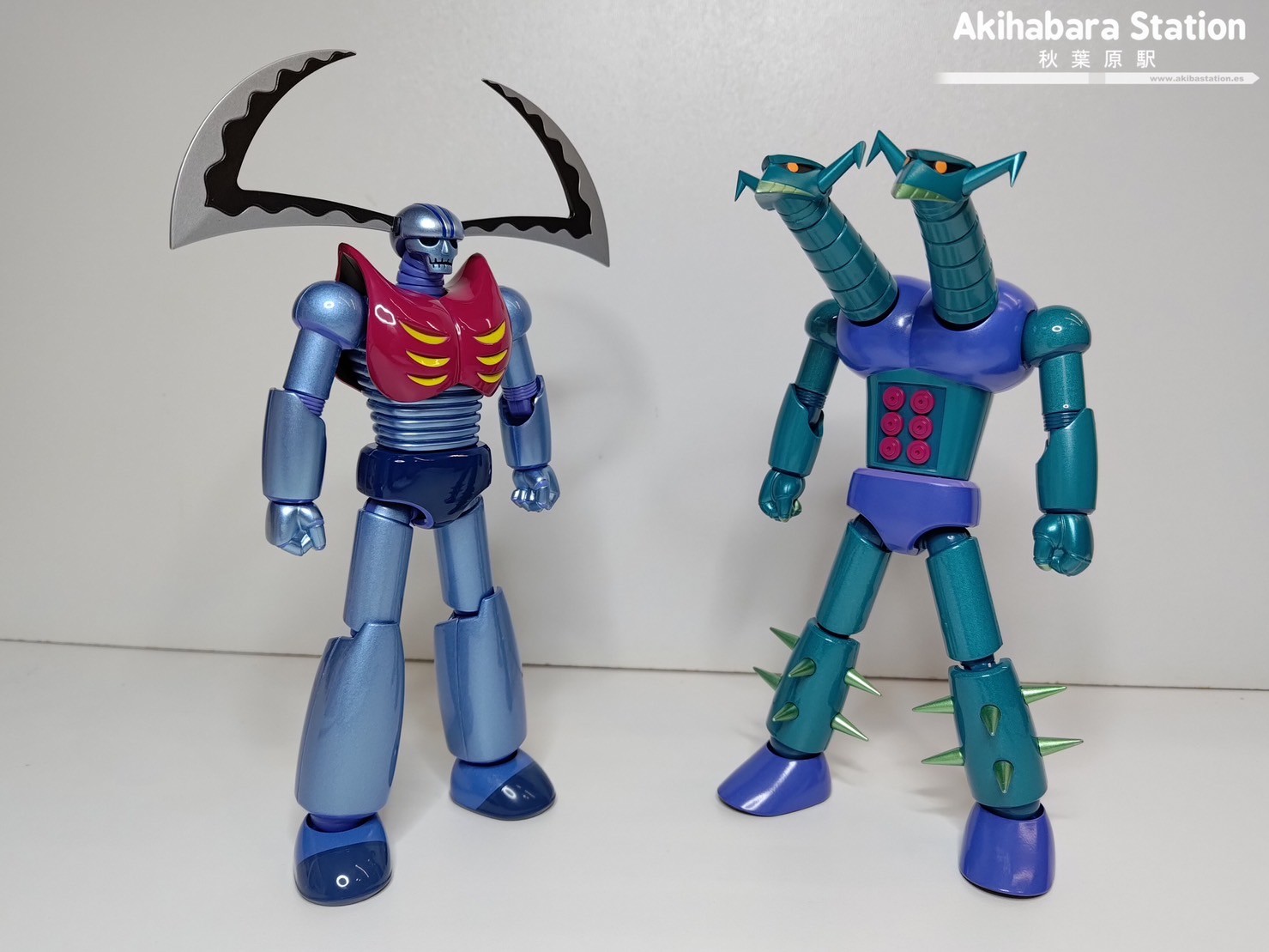 Soul of Chogokin - Mechanical Beasts GX-25R Garada K7 & GX-26R Doublas M2 by Bandai