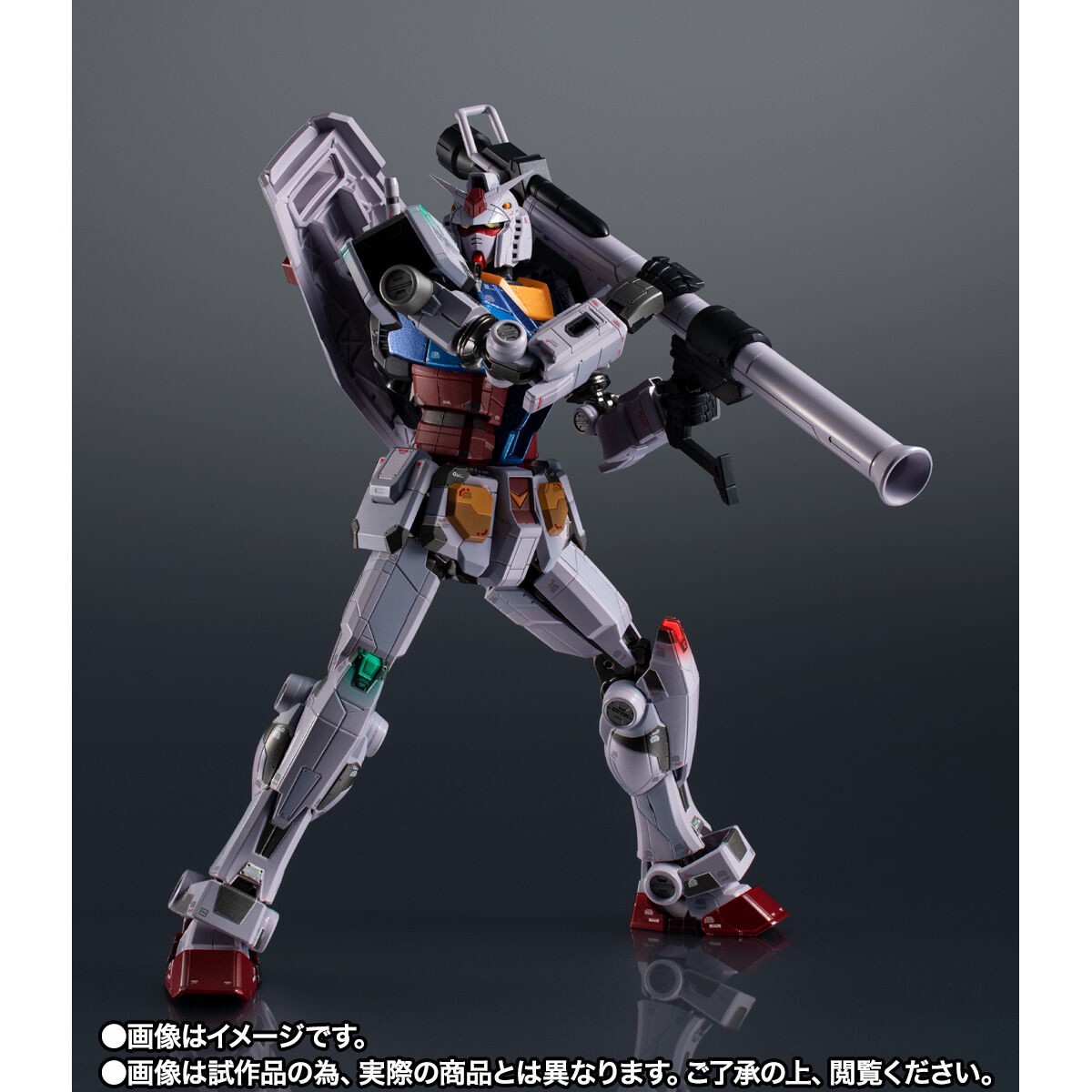 หุ่นเหล็ก Gundam - Chogokin X GUNDAM FACTORY YOKOHAMA RX-78F00 GUNDAM -Night illuminated ver.- by Premium Bandai (Lot JP มีกล่องน้ำตาล
