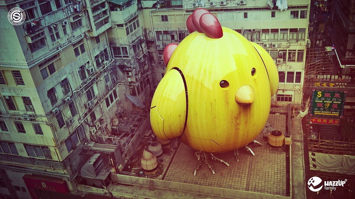 Pre-order : Q-MECH BATTLE CHICKEN ORIGINAL by CCSTOYS