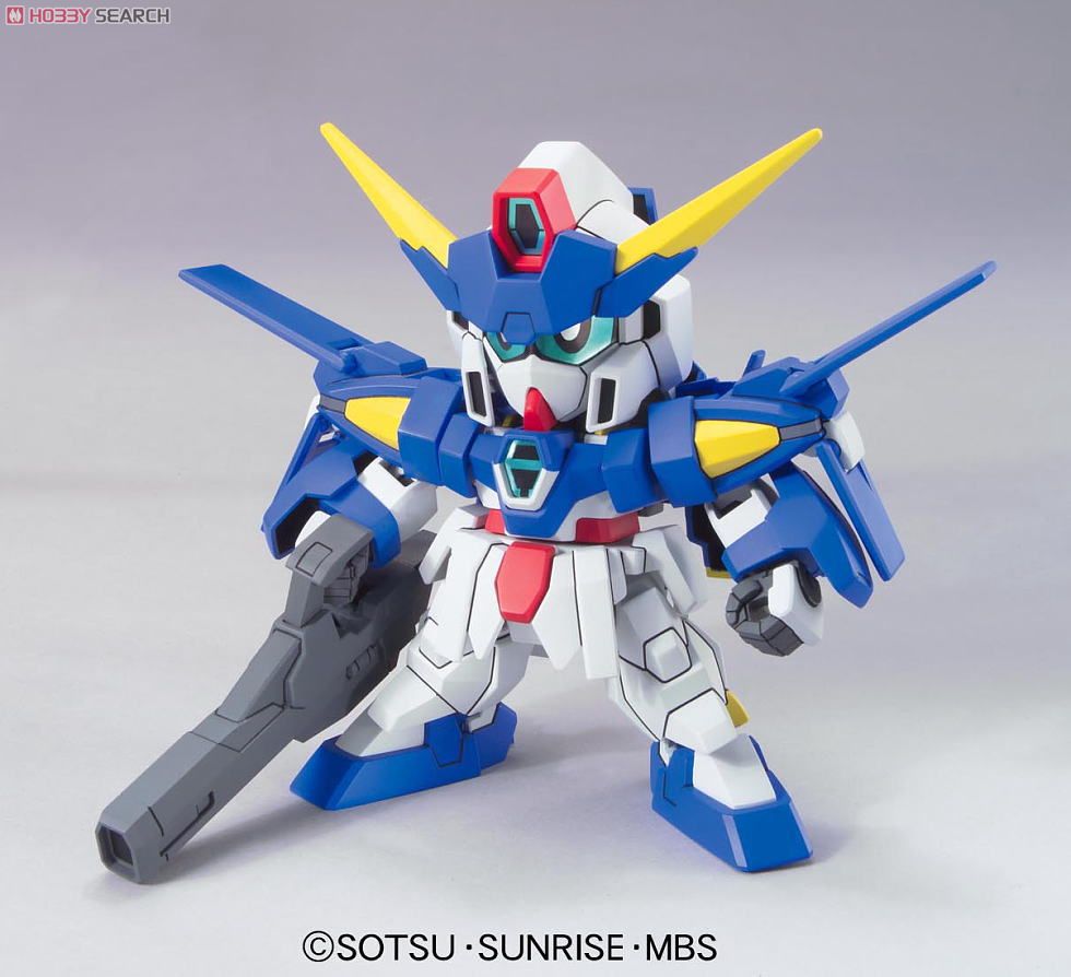 SD BB372 Gundam AGE-3 (Normal, Fortress ,Orbital) by Bandai