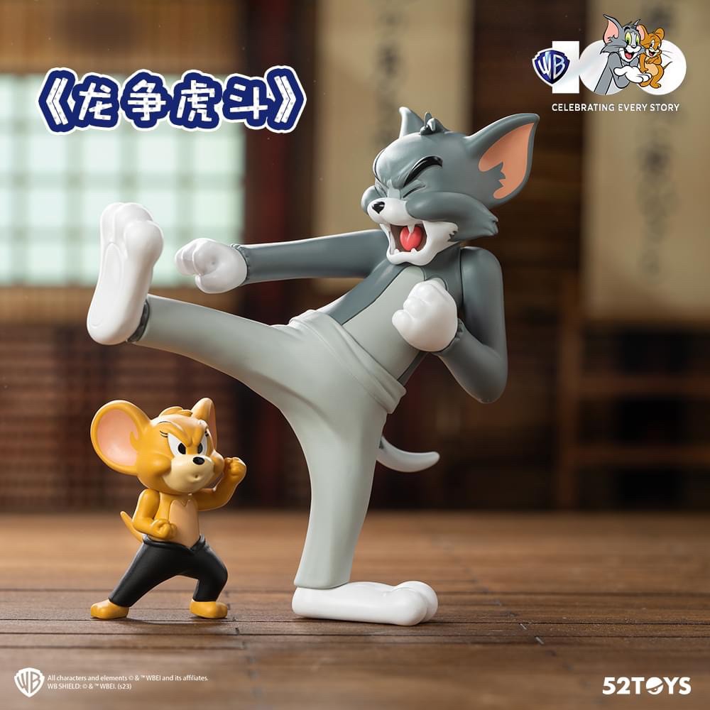 Tom & Jerry x Warner Bros. 100th Anniversary Series by 52Toys