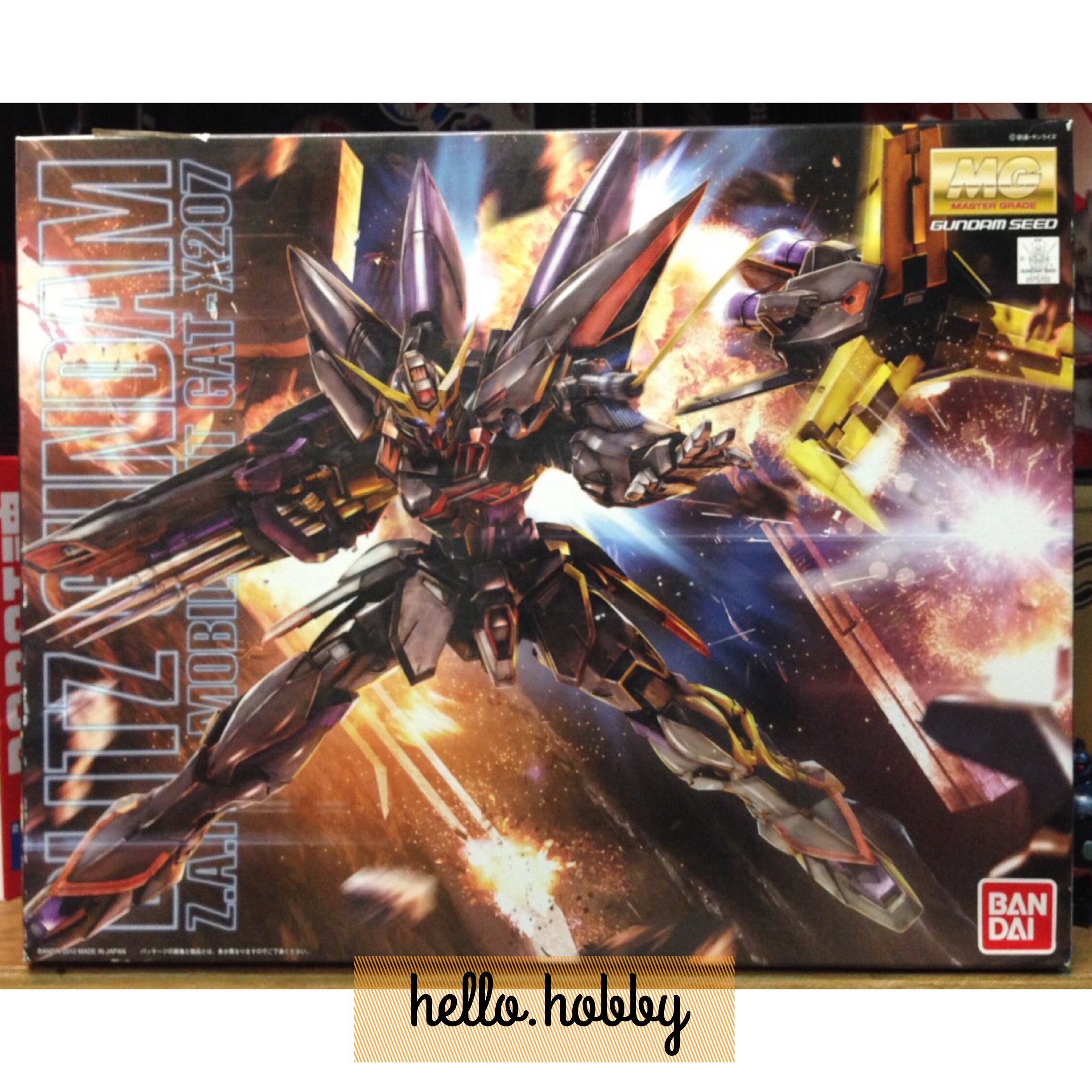 MG 1/100 GAT-X207 Blitz Gundam by Bandai