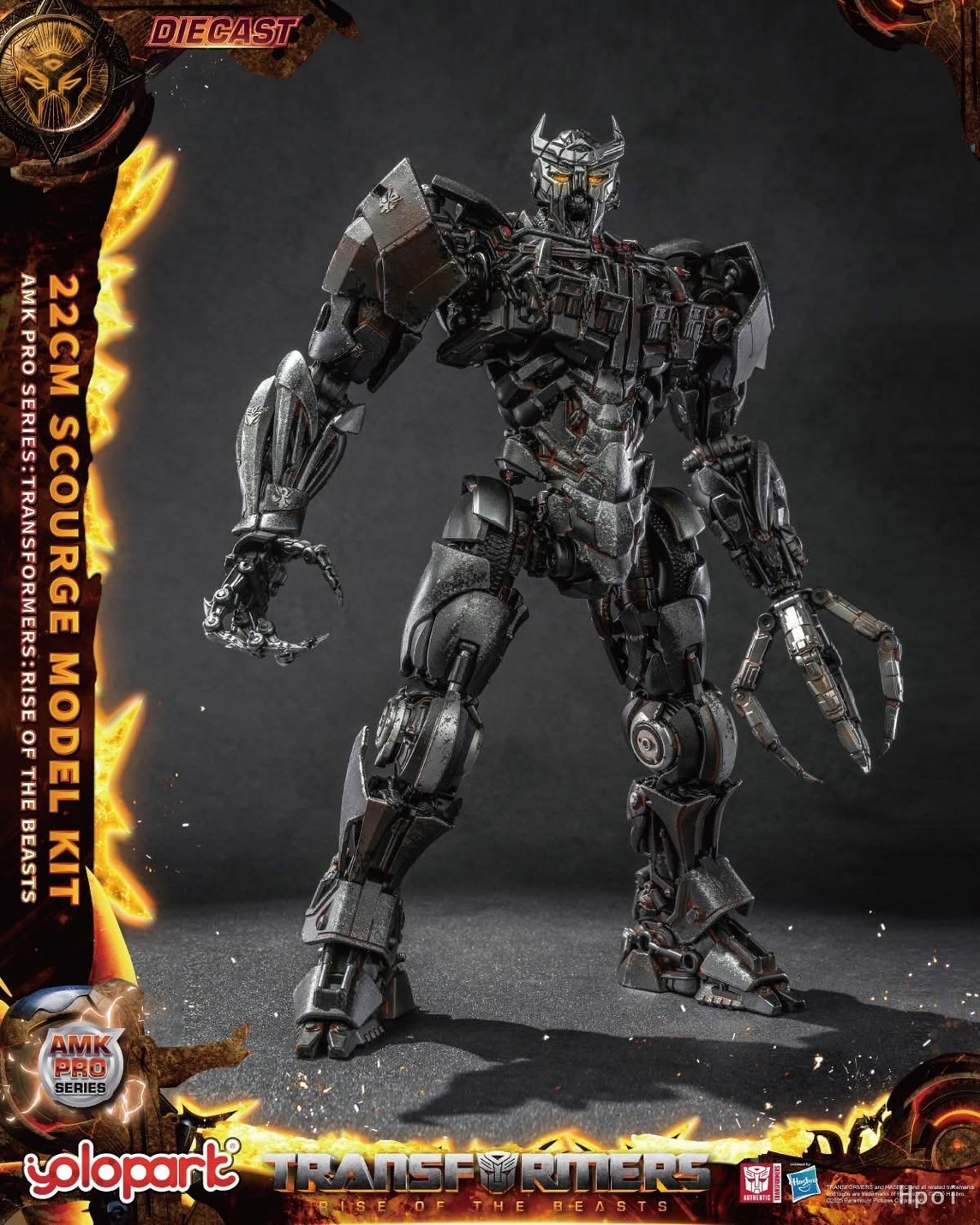 Pre-order : AMK PRO Series Transformers: Rise of the Beasts Scourge Model Kit by YOLOPARK